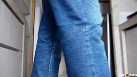 I was fucking my stepsister in the kitchen when my stepfather walked in and caught me cumming on her.