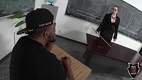 Miss Andy Ray Was Hard Pussy Fucked In Detention By Rome Major?