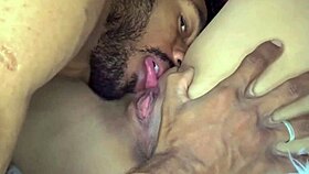 Big Black Cock Pounds My Pussy Hard, Cums in Mouth
