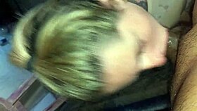 always deep and swallow technique for sloppy blowjob