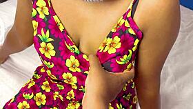 Horny desi couple romantic night at hotel