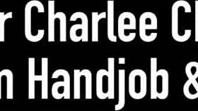 blonde milf charlee chase gives bubblegum handjob to student in college