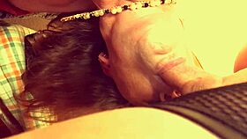 Granny Carmen Claus face fucks me while Santa's gone 😈