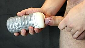 This silicone masturbator brings me to a divine orgasm!