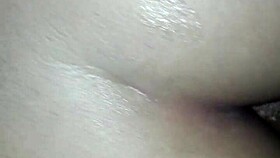 Homemade anal creampie with big ass wanting milk inside