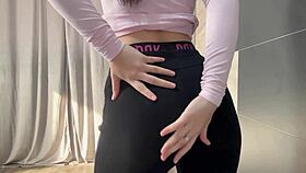 My Panty Collection Inspires Wet Pussy Flashing And Masturbation.