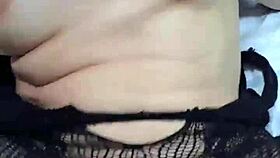 Colombian milf takes huge cock in pussy and mouth on all fours moaning.