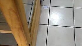 Big ass Mexican woman in the store!