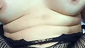 Colombian milf takes huge cock in pussy and mouth on all fours moaning.