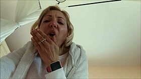 my step aunt's rectal temperature is always hot, perfect excuse for inserting that suppository in the exam room