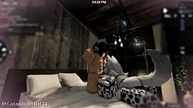 She returns after a month for more fun with a follower, part 1 of 2