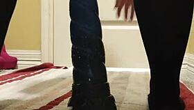 Chubby Fox Plays Solo With Cum Lube And Buttplug