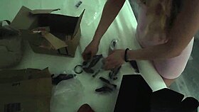 la polla de mi novio vs un co�o de juguete y mi boca?