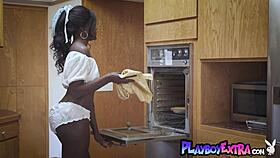 Victoria Antoinette: The Glamorous All-Natural Ebony Teen