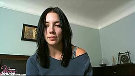 Jelena Jensen, play with that trimmed pussy for me. Show me how you masturbate.