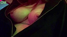 Italian big tits Artemisia Love juicy hot tits in the club