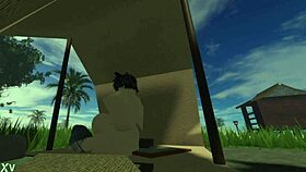 fucking a fan in roblox sex session with intense action