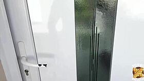 joy sublime blonde getting double penetrated in lingerie, what a slut 😈