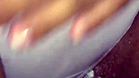 rubbing my creamy pussy to orgasm wet and horny