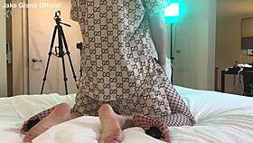 Rapper says, I'm fucking this blonde transsexual.