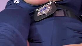 Cover my tits with your cum, soldier!