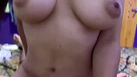 friend's girlfriend rides dick with big boobs
