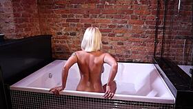 Darina in the bathtub in the BDSM hotel M50 Part 3