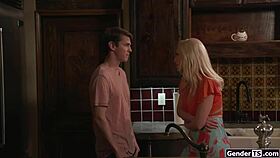 so this trans threesome with blowjobs and bareback is finally happening tonight