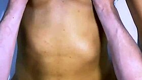 The best friend and the cheater gazed with desire as their hands touched and ended in the room