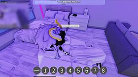 She asks me to fill her with milk on roblox this time