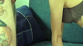 extreme face fucking with cum in mouth