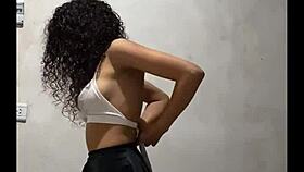 Latina student tricked into public classroom fucking by professor