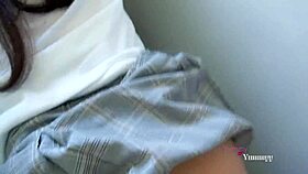 my teacher catches me in the bathrooms and pulls down my panties for being late to class