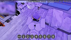 She asks me to fill her with milk on roblox this time