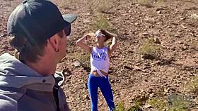 Fucking and sucking outdoors in public!