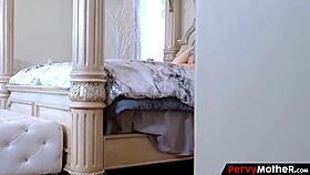 boy catches step mom licking stepsister's pussy in naughty fantasy