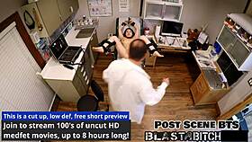 Mina Moon sucks dick and gets fucked twice in the hospital