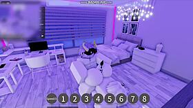 She asks me to fill her with milk on roblox this time