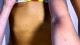 The best friend and the cheater gazed with desire as their hands touched and ended in the room