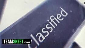 Snobby Cheerleader Gets Fucked by Security Guard After Shoplifting Lip Gloss in the Store