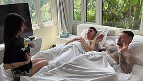 doble anal for the petite latina with tight ass - mells blanco.