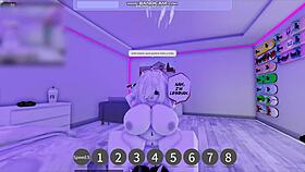 She asks me to fill her with milk on roblox this time