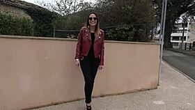 pam and melia, those beautiful french brunettes, share a dick for hard group fuck in lingerie