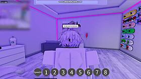 She asks me to fill her with milk on roblox this time