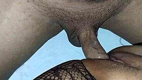 husband fucks latina wife in sexy bodystocking