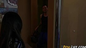 Teen Babe Bent Over For Huge Cock Doggystyle Facial.