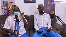 Student Gets Bent Over For Doggystyle In Podcast Sex Video