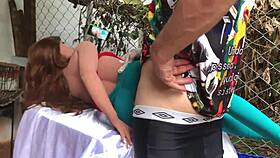 She Lied To Give Ass And Gets Arm In Ass With Sex Toy Sex Doll In Public Outdoor Anal Assfucking Fuck Doll Amateurs Solo.