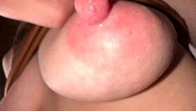 girl has amazing suckable milky nipples. new level view and angles