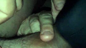 man interacts with transsexual